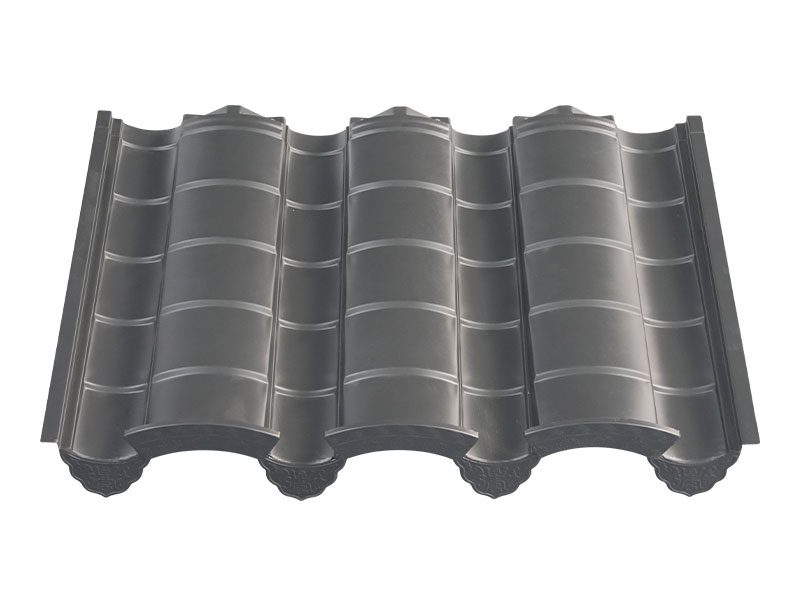 Aluminium magnésium manganèse Hui Style Antique Indigo Metal Rofing Tile