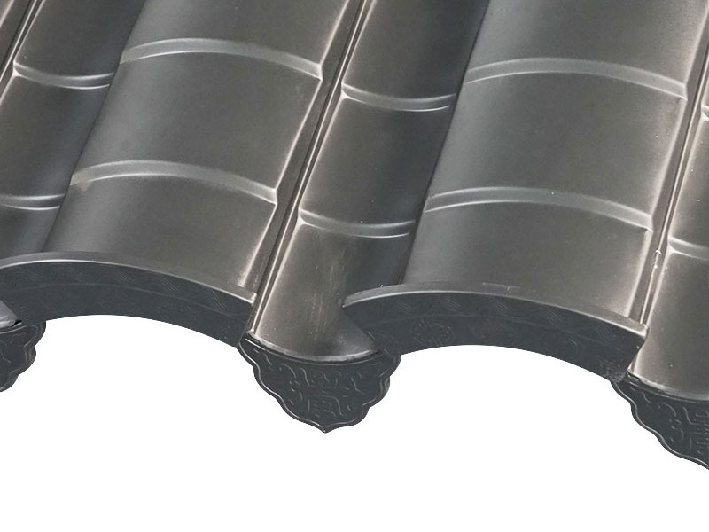 Aluminium magnésium manganèse Hui Style Antique Indigo Metal Rofing Tile