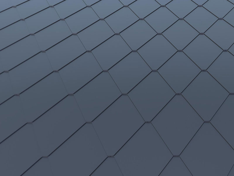 Aluminium Magnésium Manganèse Composite en forme de diamant en forme de tuile de toiture