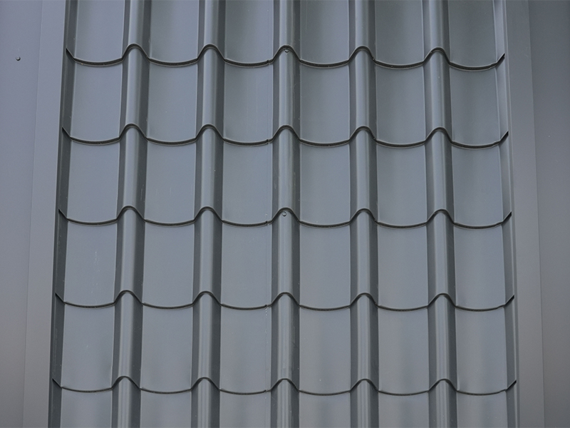 Aluminium Magnésium Manganèse en bambou à une seule pièce Dreaux de toiture en métal