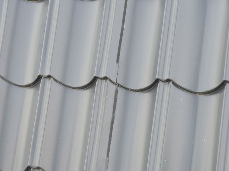 Aluminium Magnésium Manganèse en une seule pièce tuile de toiture en métal antique